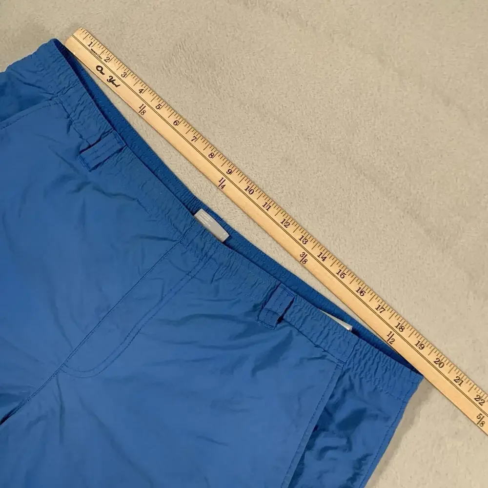 Columbia Swim‎ Trunks Mens Large Blue Board Shorts Omni Shield Outdoors Swimming